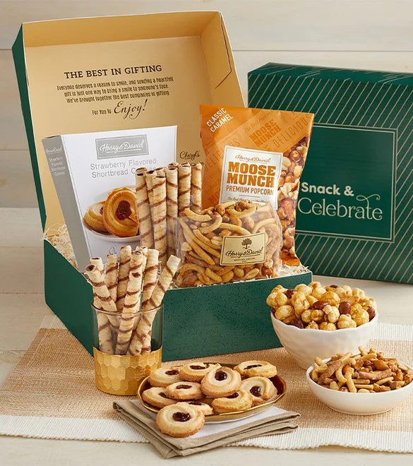 Deluxe Treats Gift Box labor day hostess gifts