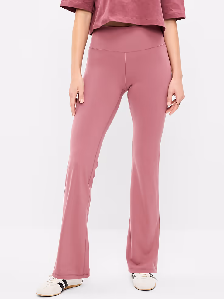 High-Waisted StudioSmooth Flare LeggingsShop More StudioSmooth athleisure fashion trends for women