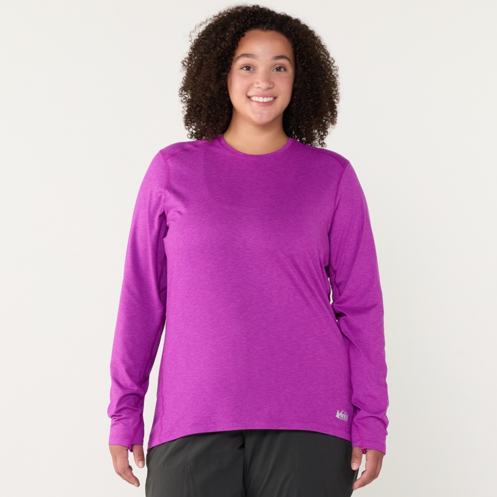 Midweight Long-Sleeve Base Layer Top outdoorsy capsule wardrobe