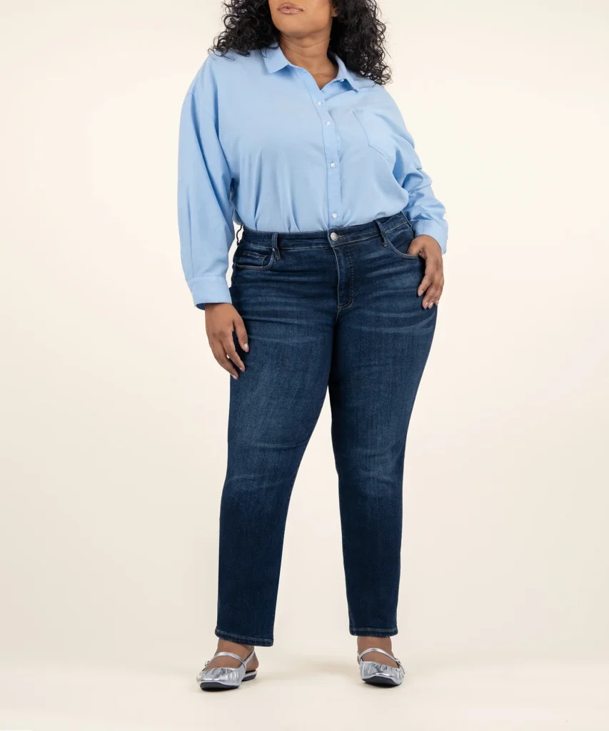 Reese High Rise Ankle Straight Leg fall capsule wardrobe essentials