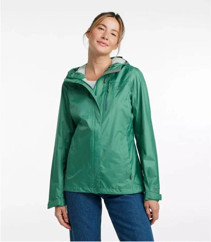 Women's Trail Model Rain Jacket Outdoorsy Capsule Wardrobe