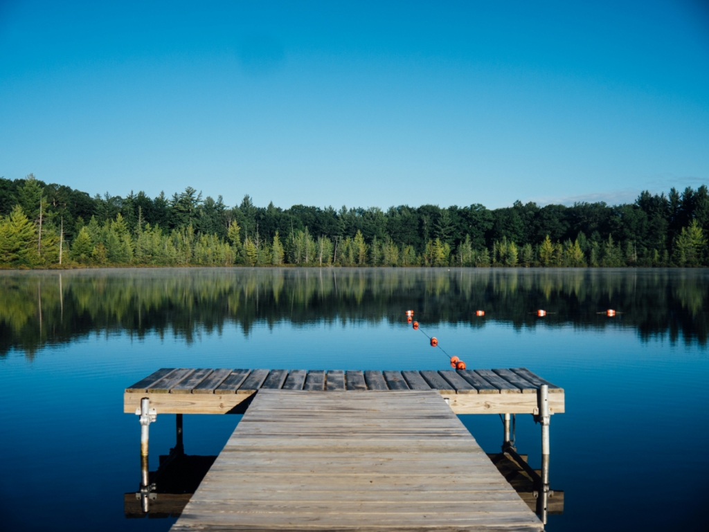 lake pier boardwalk family weekend getaway ideas