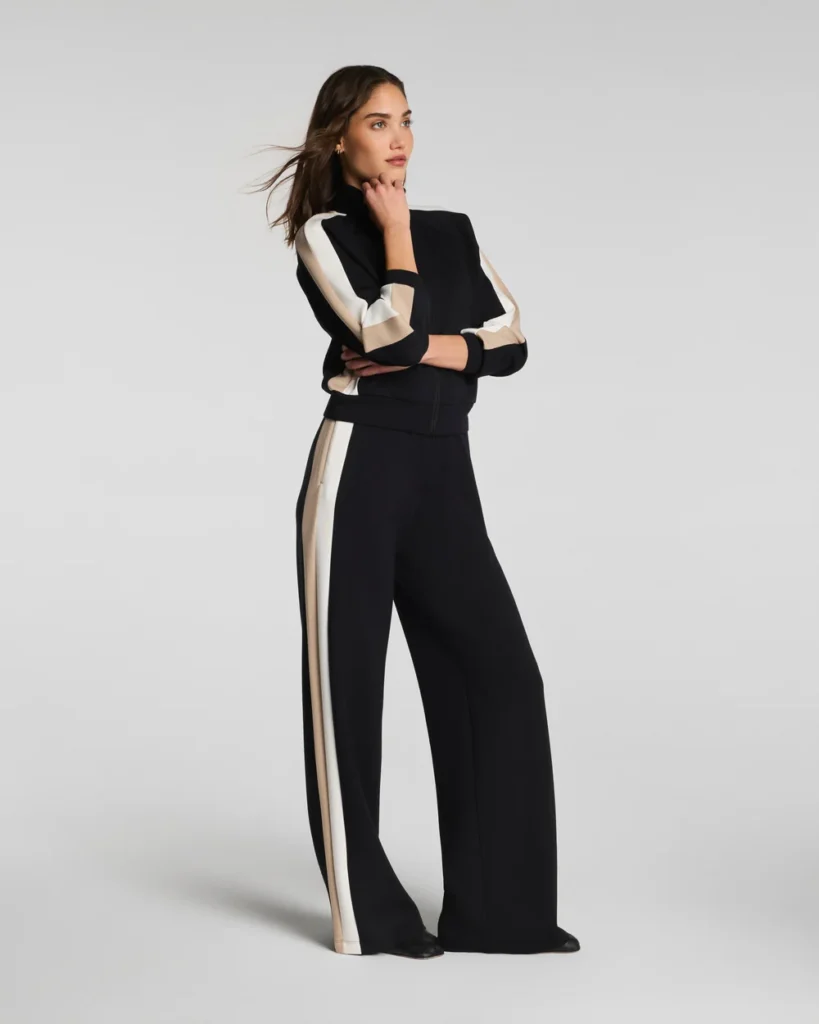 Colorblock Track Jacket soccer mom outfits