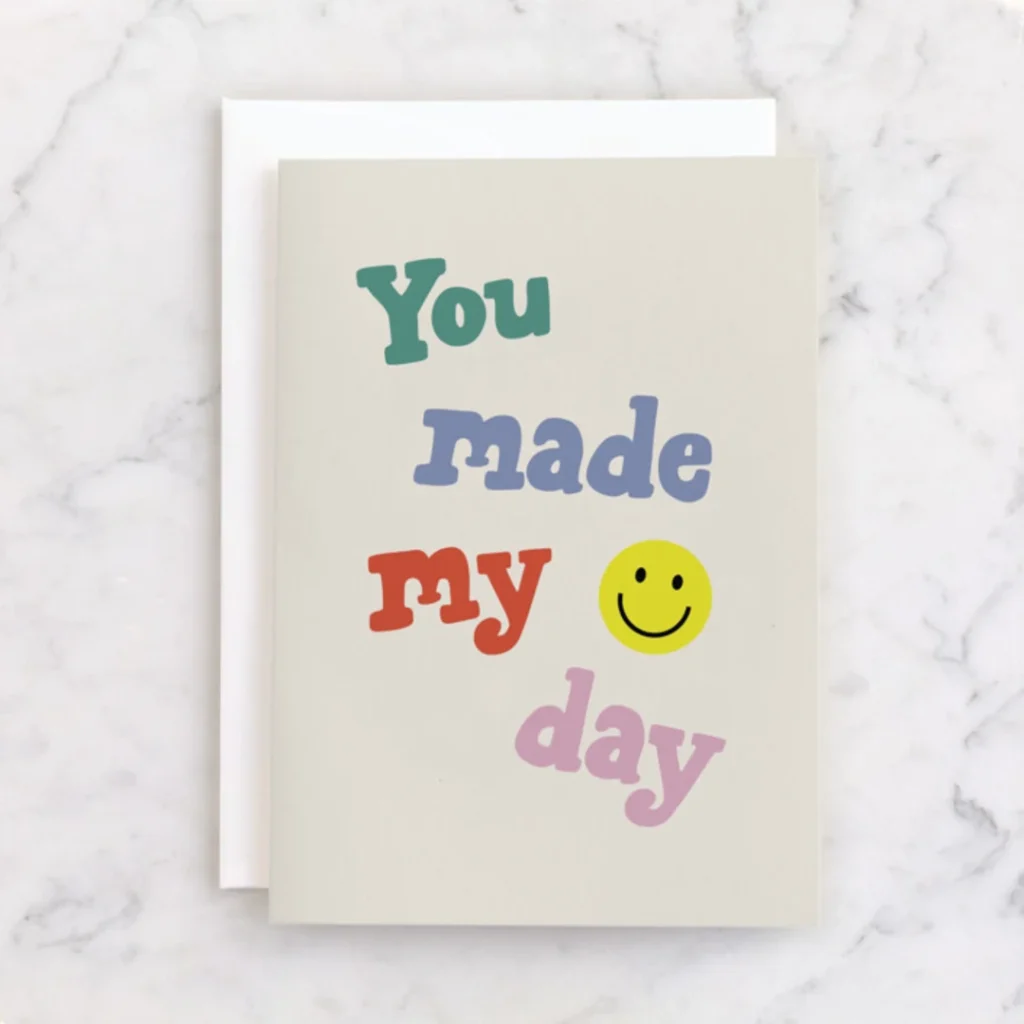 thank you card wording ideas Made My dayby Angela Garrick