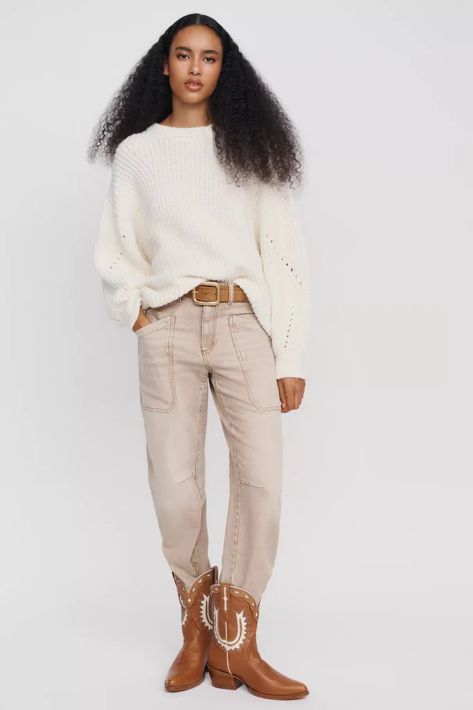 Maeve Collins Oversized Sweater pumpkin patch outfits