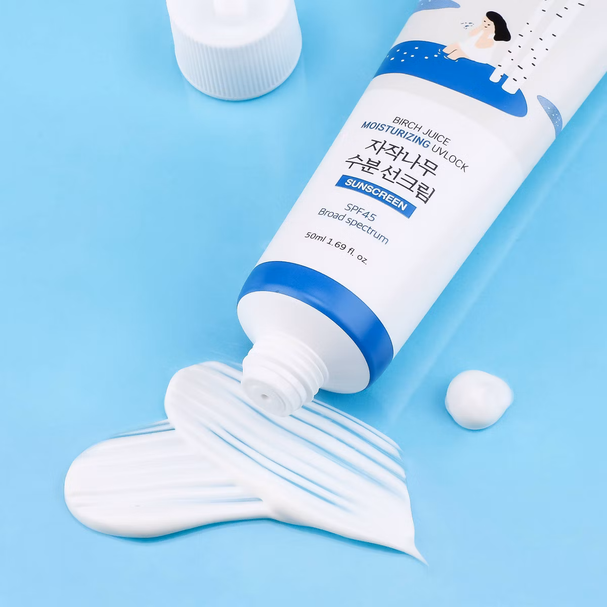 Round Lab Birch Juice Moisturizing UV Lock Korean Sunscreen affordable korean beauty
