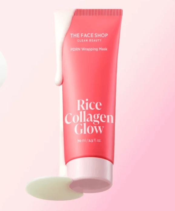 Rice Collagen Glow PDRN Wrapping Mask