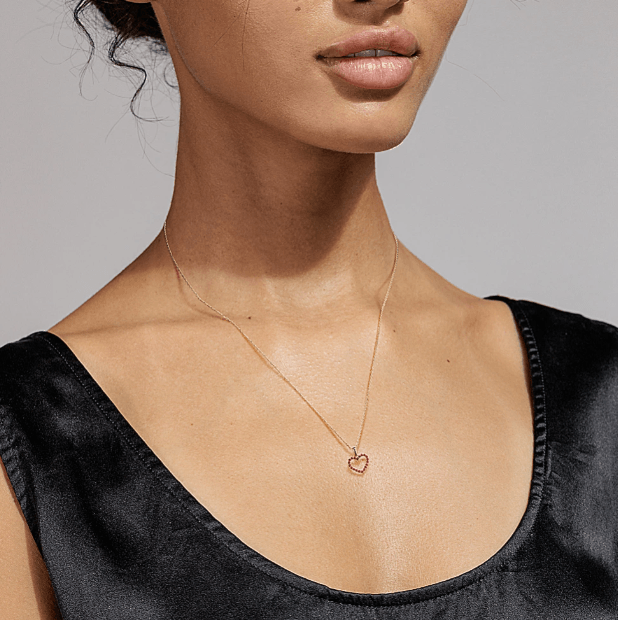 Heartfelt Ruby Pendant