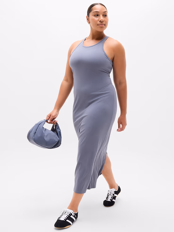 Signature Rib Maxi Dress soccer mom outfits