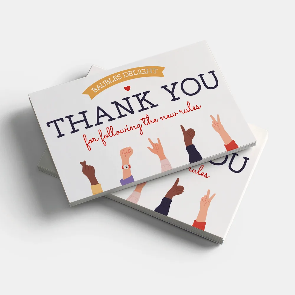 Small Business Thank You Cards thank you card wording ideas