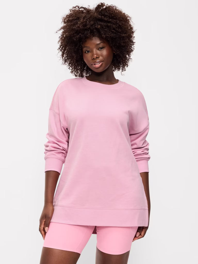 SoComfy Relaxed Tunic Sweatshirt soccer mom outfits