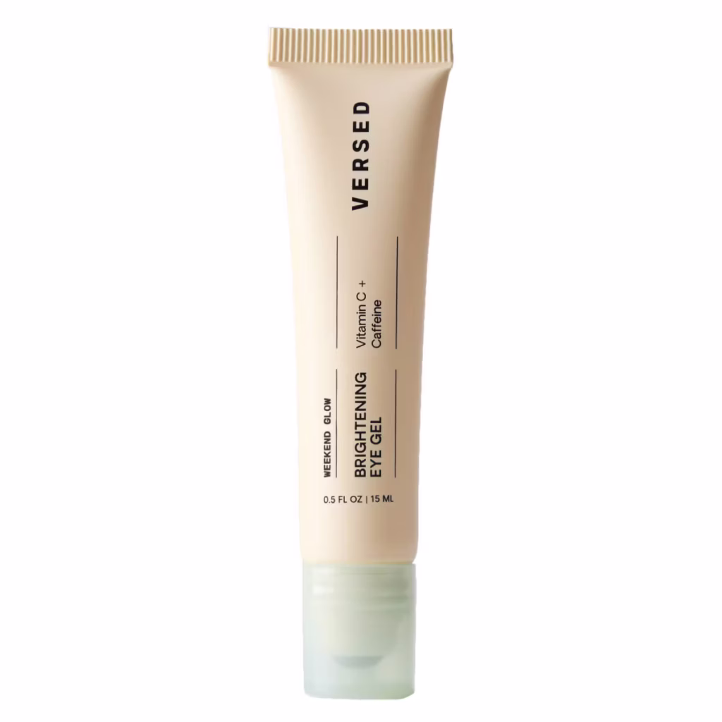 Versed Weekend Glow Brightening Eye Gel best drugstore eye cream for dark circles