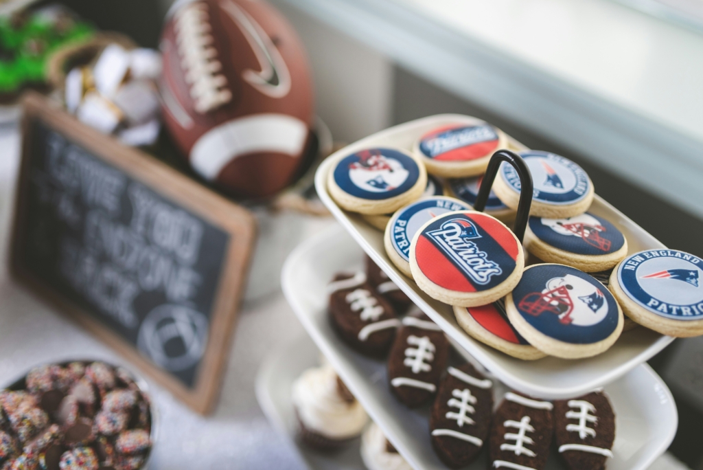 football party cookies game day food ideas for families