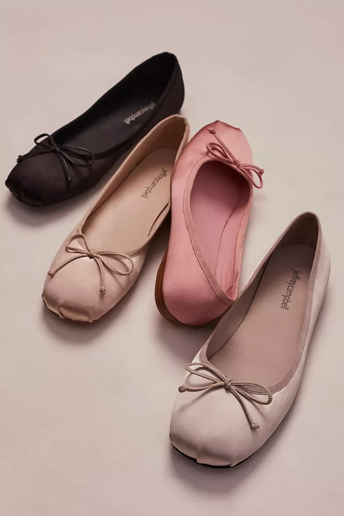 Aurora flats cottagecore shoes