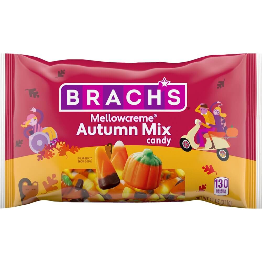 Brach's Mellowcreme Autumn Mix Bag halloween treats for school parties