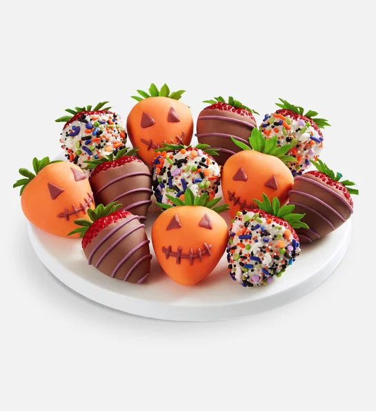 Gourmet Halloween Dipped Strawberries™ halloween party food ideas