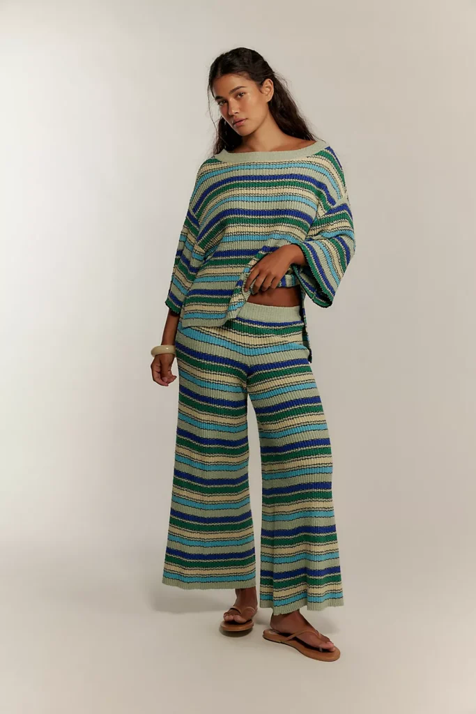 Over The Rainbow Sweater Set fall outfits for moms