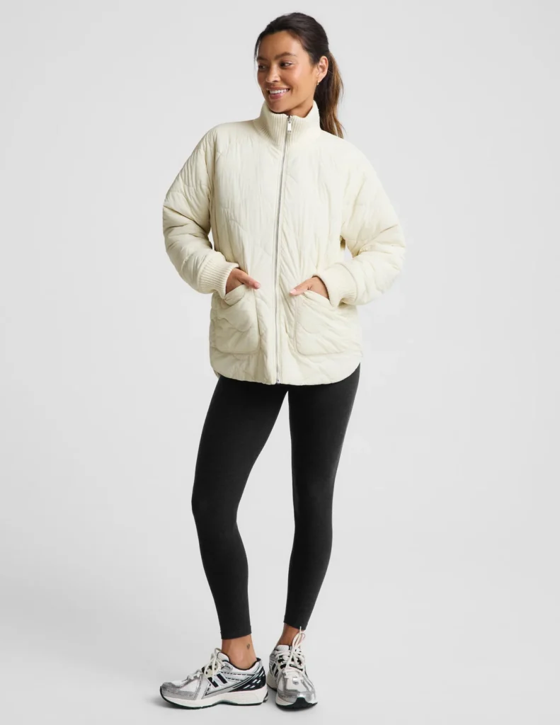 Roam Quilted Reversible Jacket fall outfits for moms