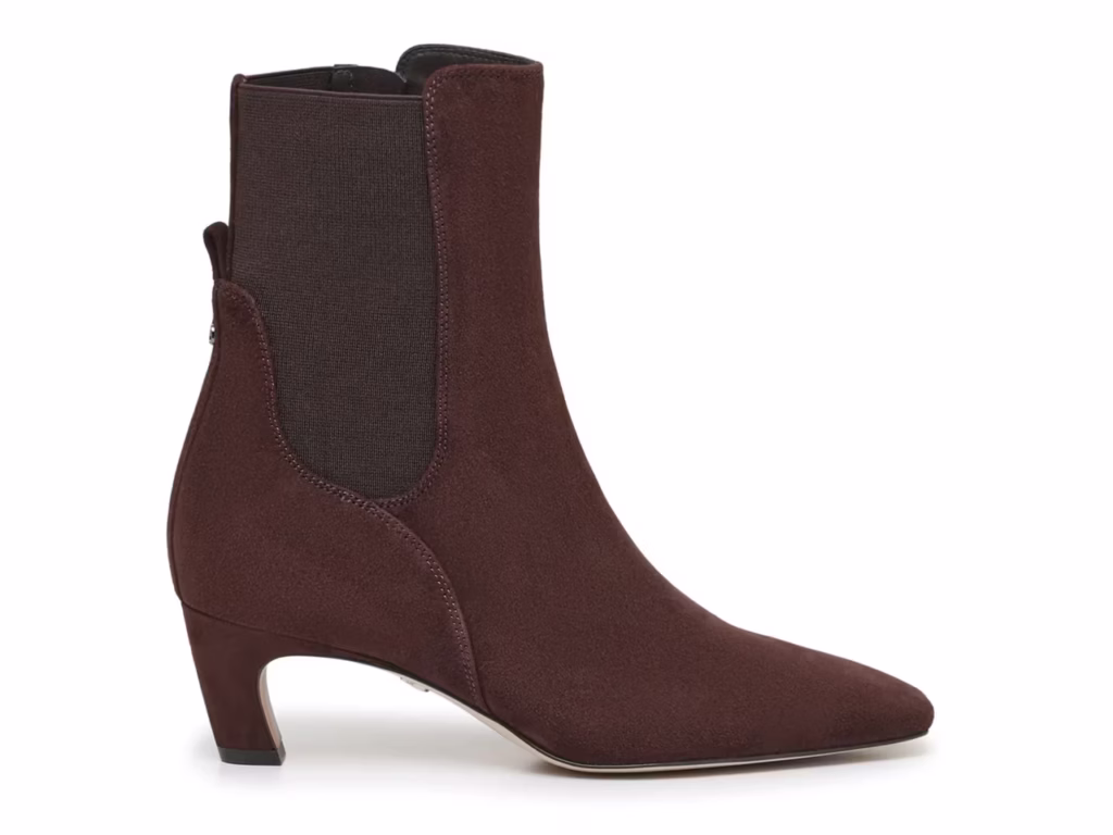 Brown ankle boot with pointed toe fall shoes trends
