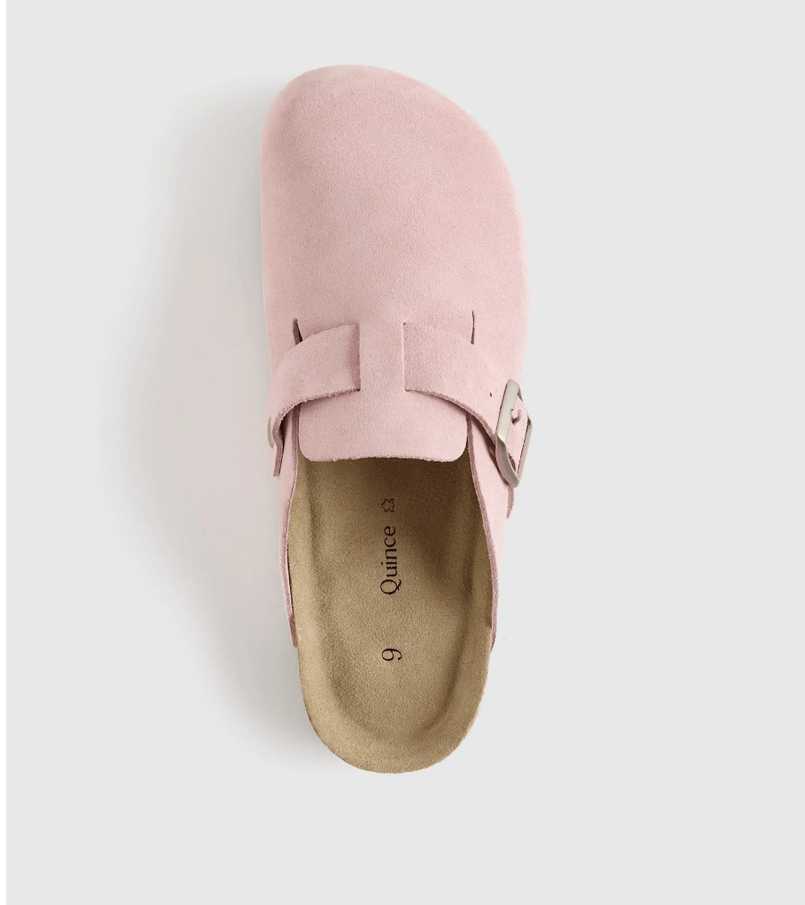 Water Repellent Suede Clog Mule cottagecore shoes