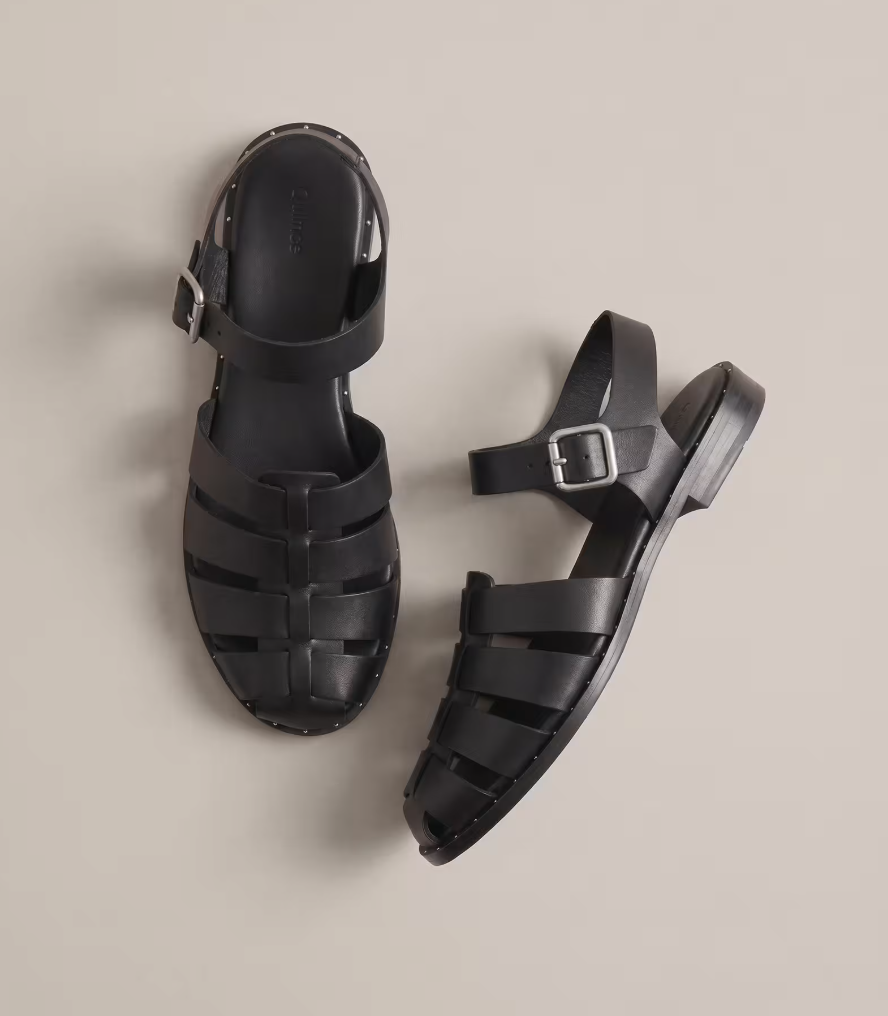 Italian Leather Fisherman Sandal