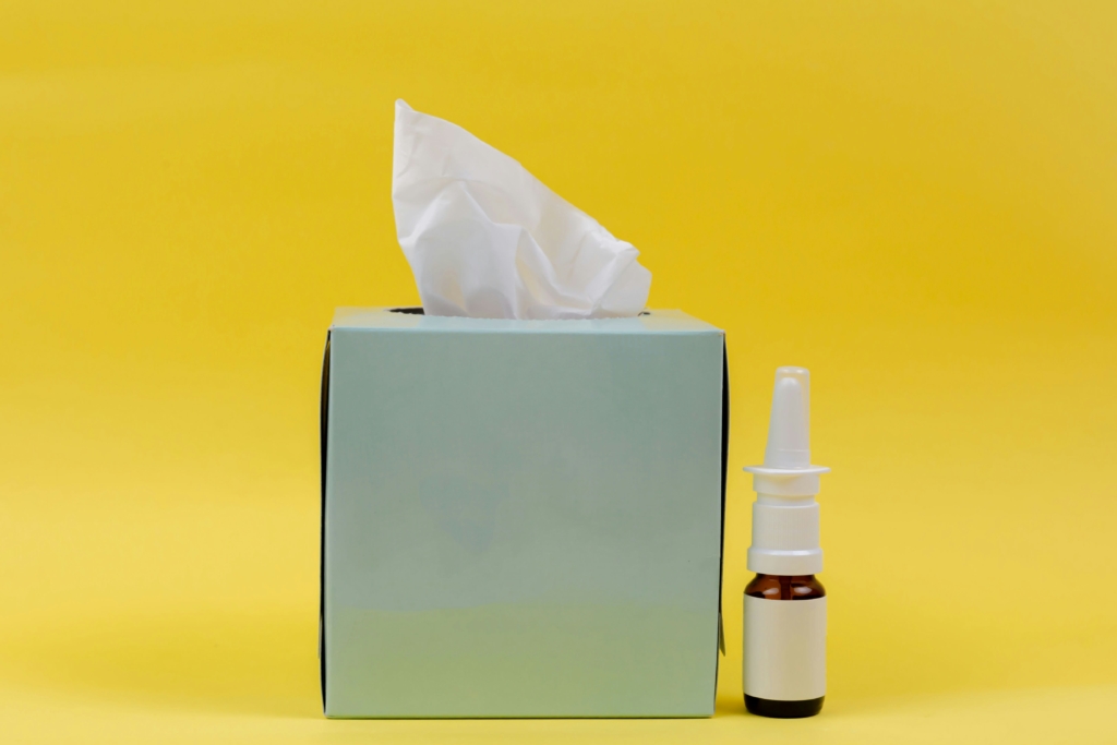 tissue and saline spray best cold and flu medicine sickness illness