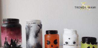 DIY Halloween lanterns
