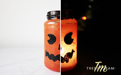 Halloween candle diy