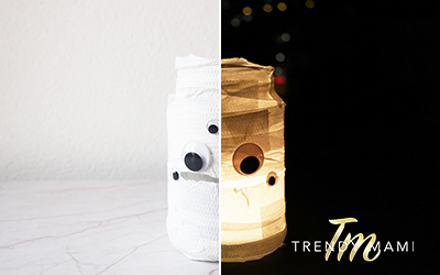 Halloween candle diy