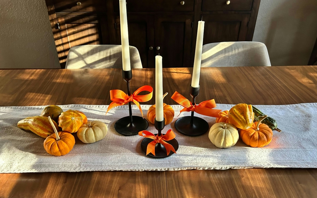 autumn tablescape decor halloween home decor ideas