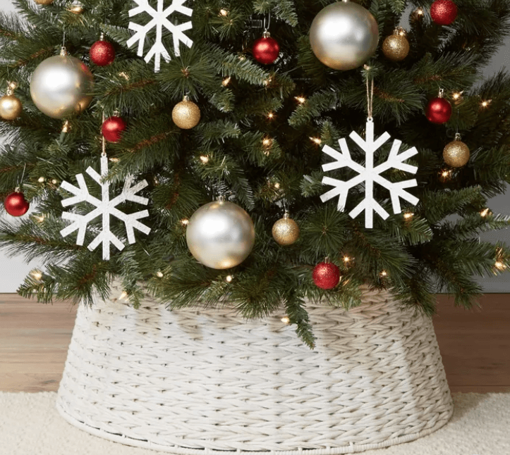 Objetivo de falda de árbol de Navidad