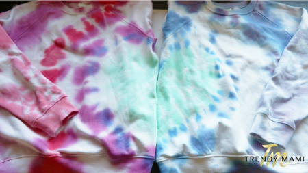 matching tie dye sweatshirt