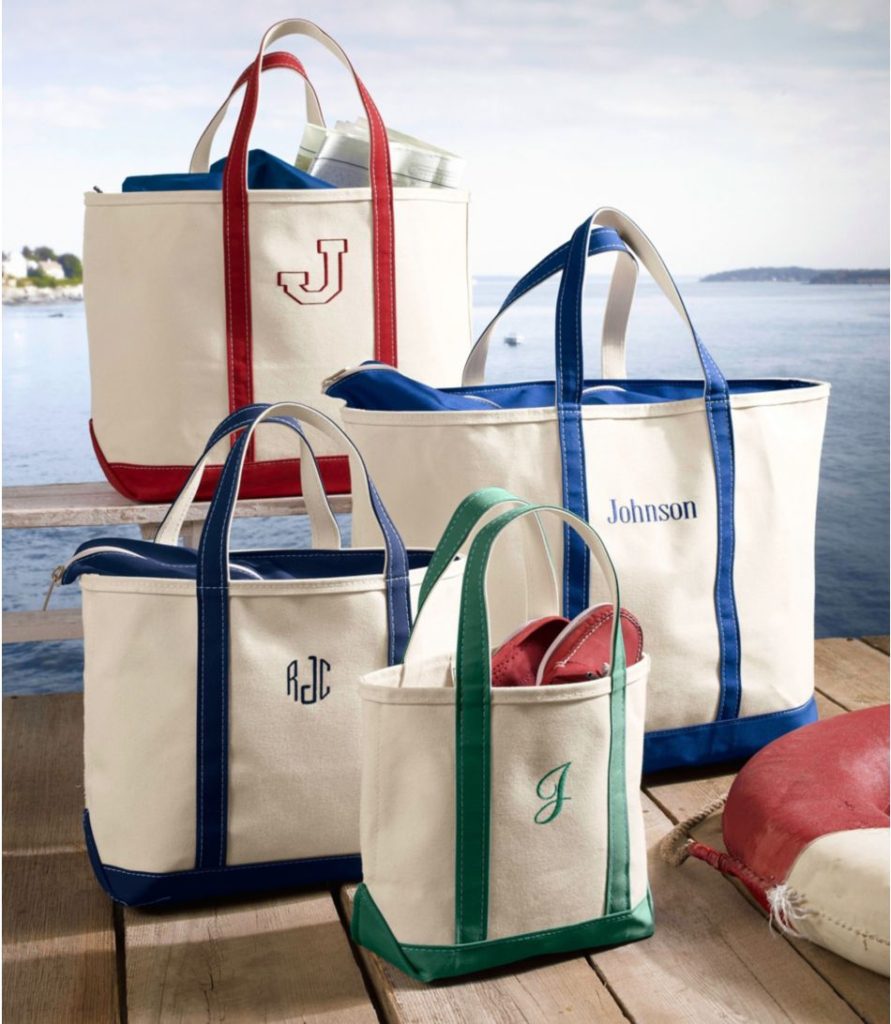 boat and tote personalized mother's day gifts
