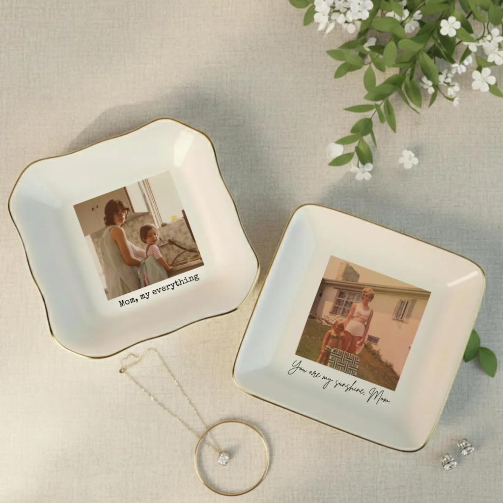 Custom Photo Trinket Tray,