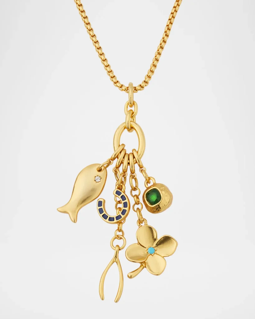 The Buona Fortuna Charm Necklace mother's day jewelry gifts