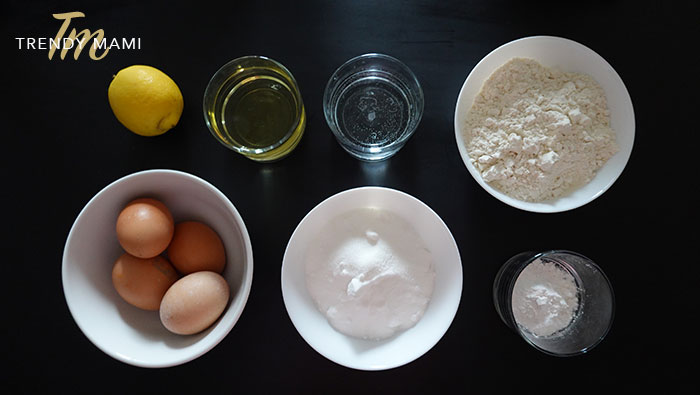 Lemon Cake Recipe - Ingredients