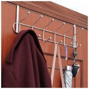 closet organization Over Door Coat Rack