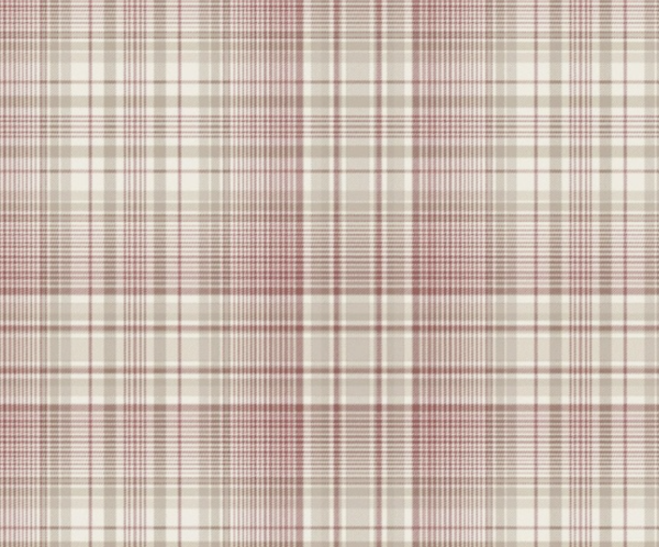 Norwall Flourish Rouge, Beige Vinyl Plaid Prepasted Soak and Hang Wallpaper -Cottagecore Wallpaper