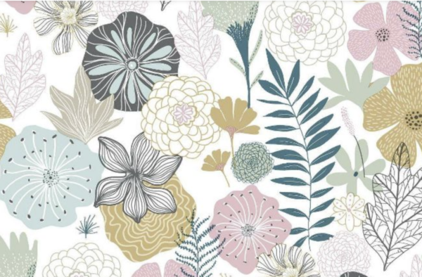 RoomMates Perennial Blooms Peel & Stick - Cottagecore Wallpaper