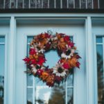 Autumn Wreath on Doors - Fall Door Decorations