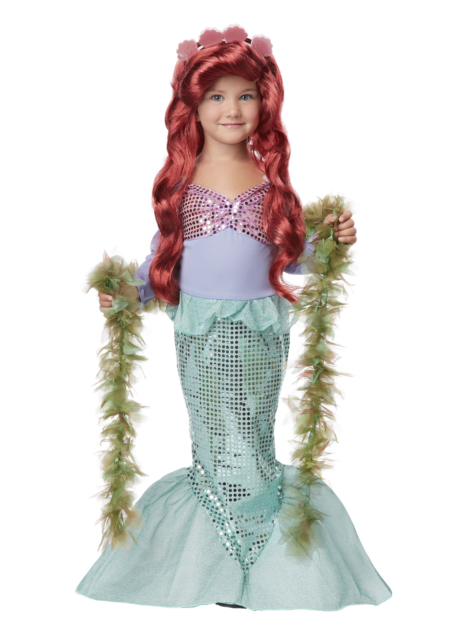 Toddler Mermaid Costume - mom and daughter Halloween costumes