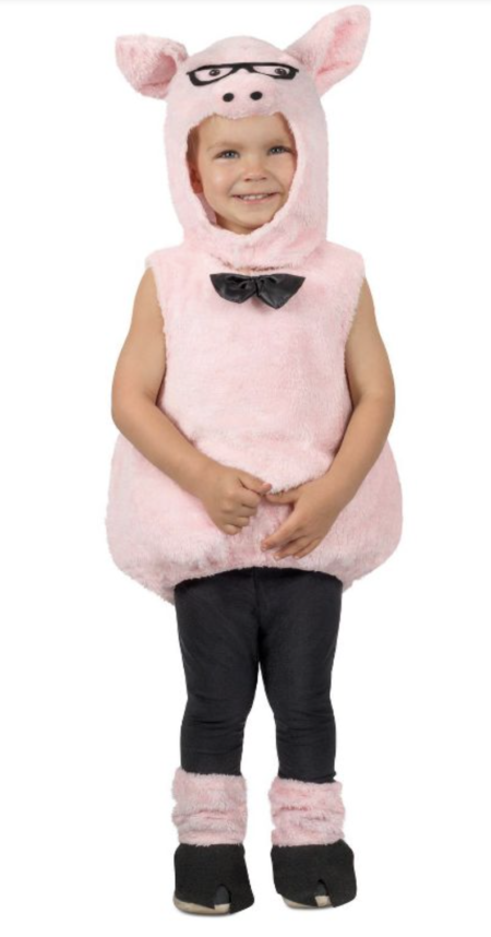 Pig costume Target - mom and daughter Halloween costumes