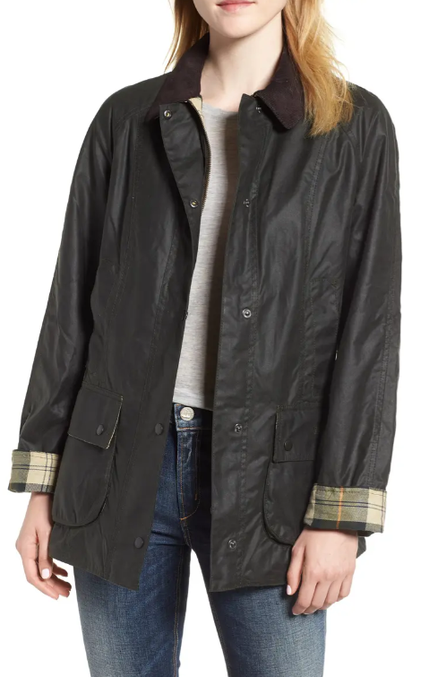 Beadnell Waxed Cotton Jacket - Rain Outfits