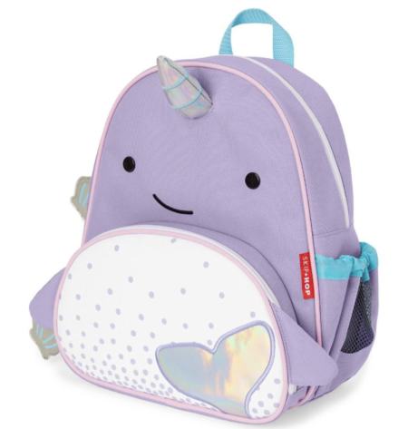 Skip Hop Zoo Little & Toddler Kids' Backpack - Narwhal - rain clothes for kids
