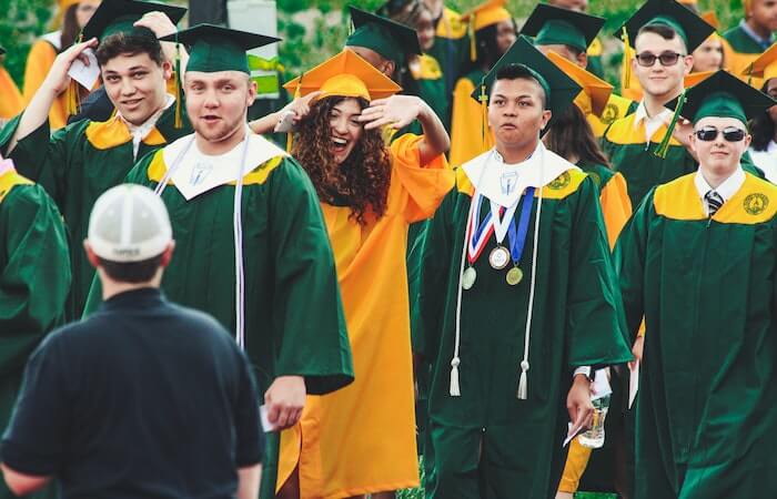 Students Wearing Academic Dress - how to recruit college students