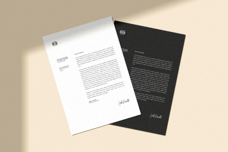 black and white cover letters - letter of interest vs. cover letter
