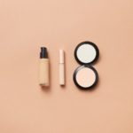 Make Up on Beige Background - best concealer for dry skin