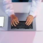 erson in White Long Sleeve Shirt Using Laptop - good cover letter examples