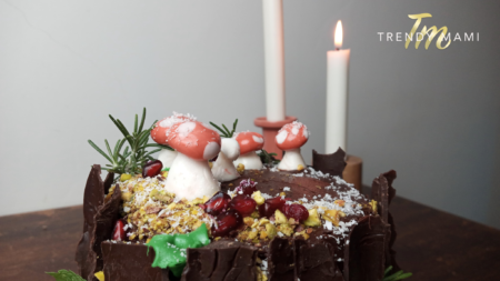 Winter Wonderland Cake Ideas Close Up