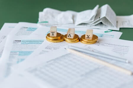 Tax Documents on the Table - tax prep for small business